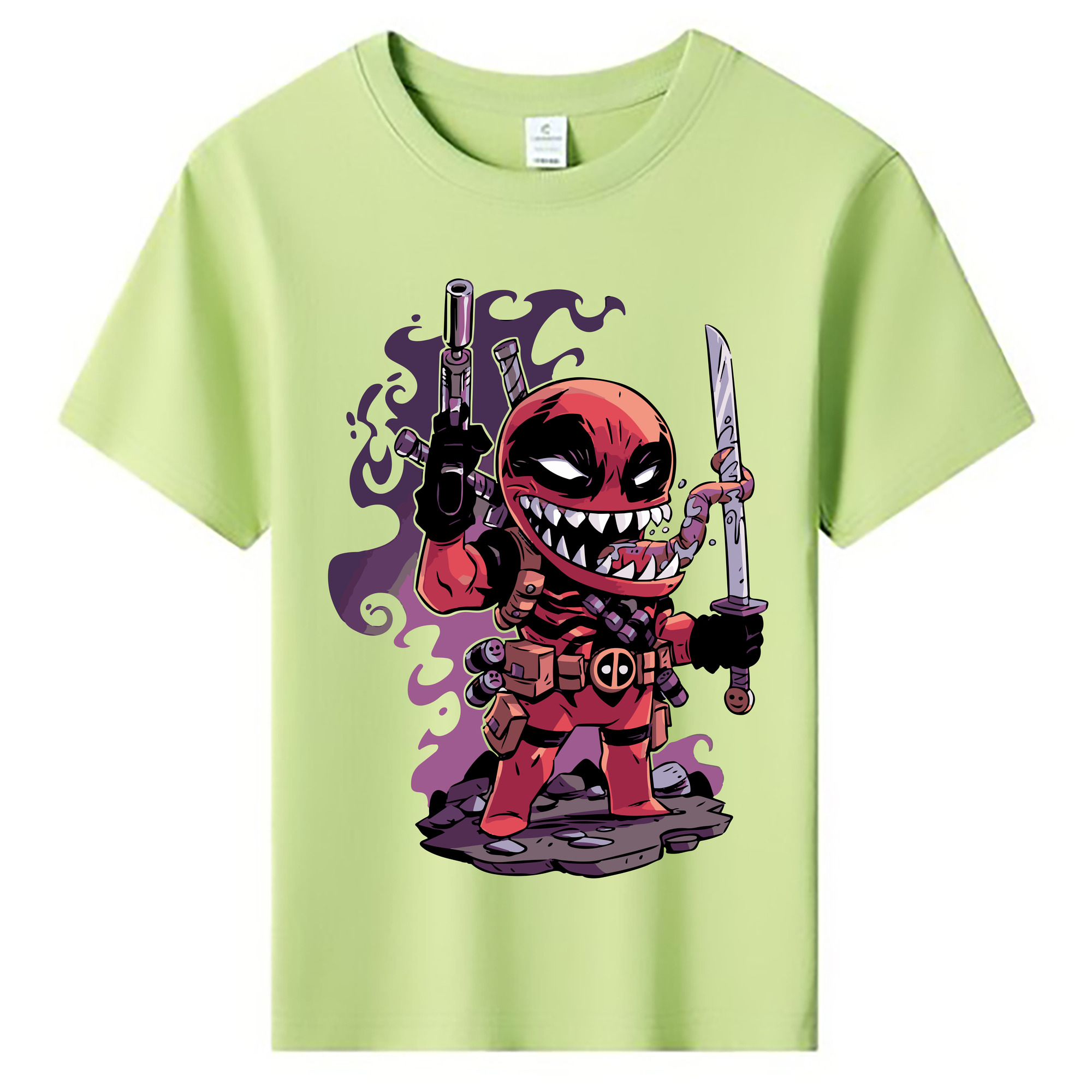 （画像用） アベンジャーズ The Avengers 綿100％キッズTシャツ（フロントプリント）